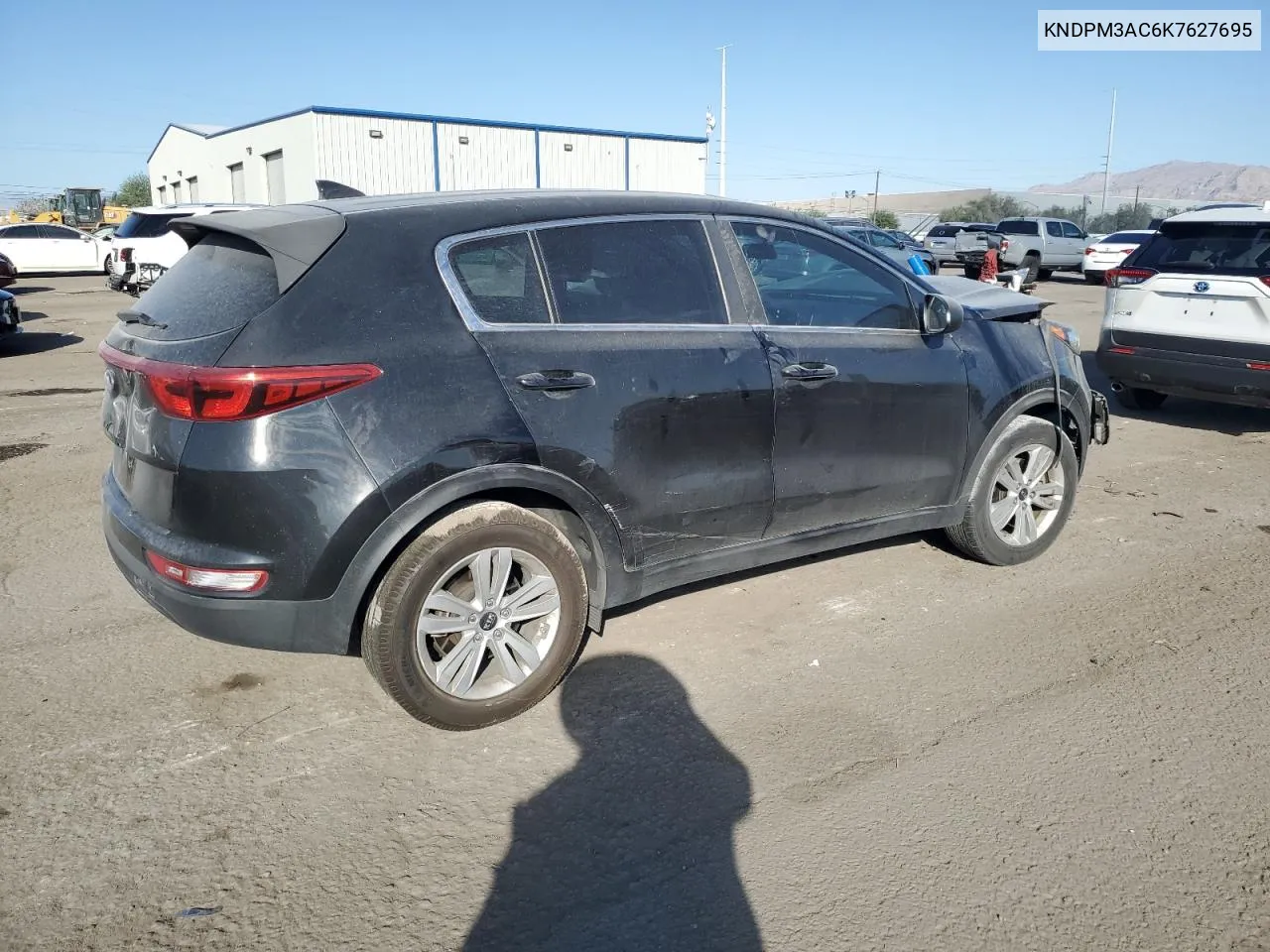 2019 Kia Sportage Lx VIN: KNDPM3AC6K7627695 Lot: 76141554