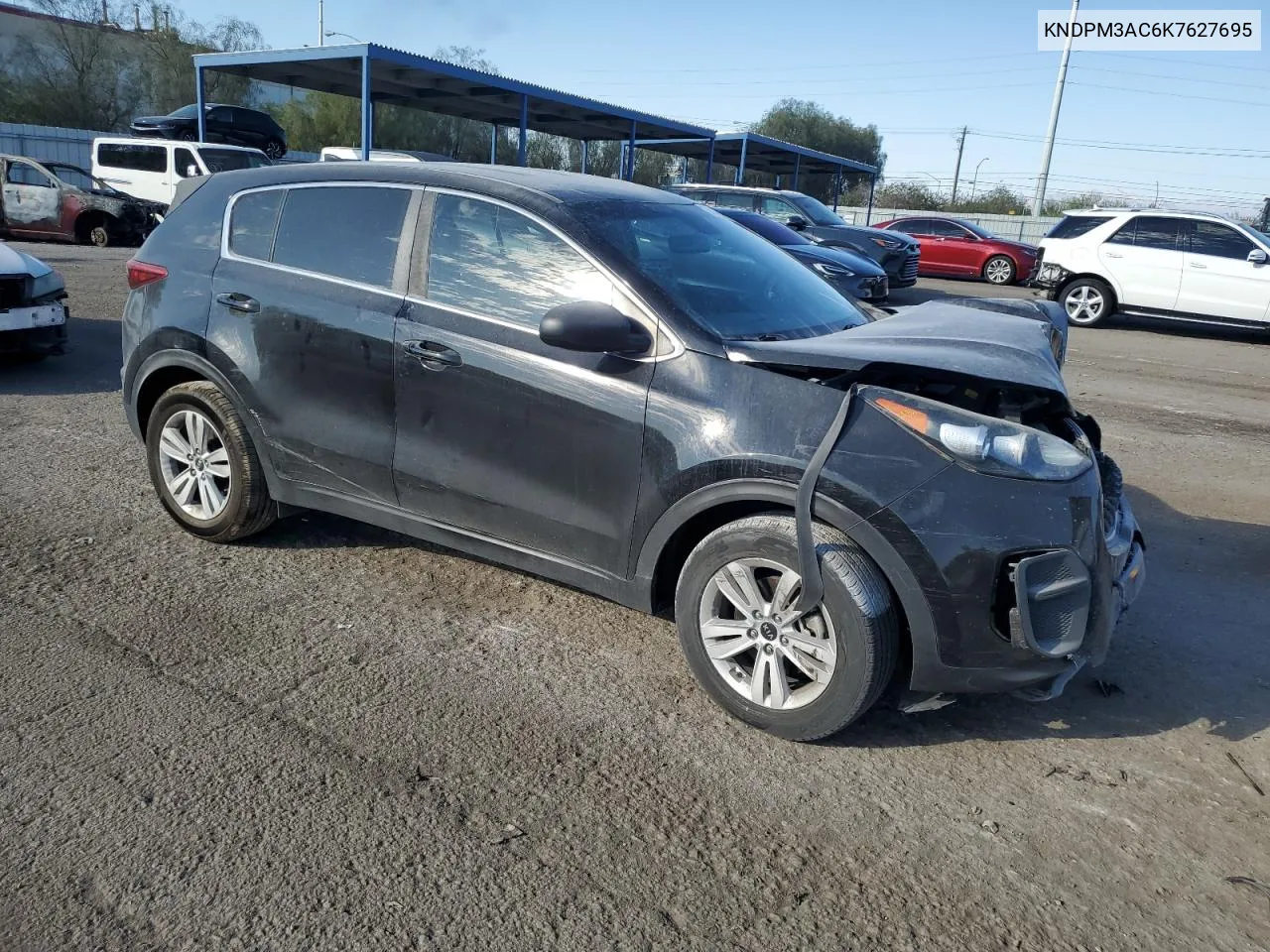 2019 Kia Sportage Lx VIN: KNDPM3AC6K7627695 Lot: 76141554