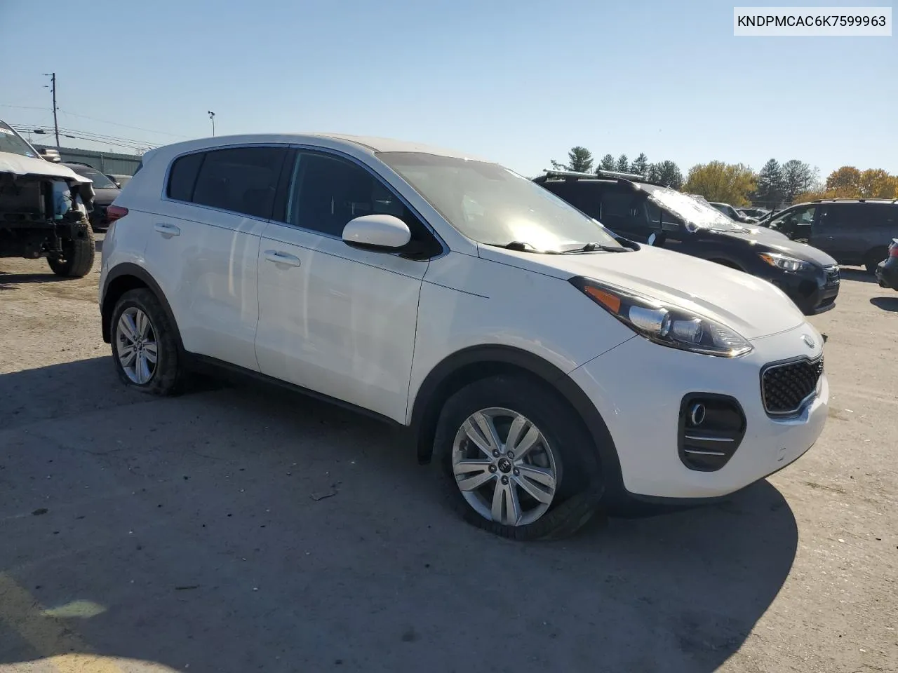 2019 Kia Sportage Lx VIN: KNDPMCAC6K7599963 Lot: 76273174