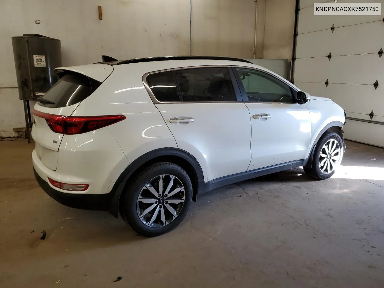 2019 Kia Sportage Ex VIN: KNDPNCACXK7521750 Lot: 76315964