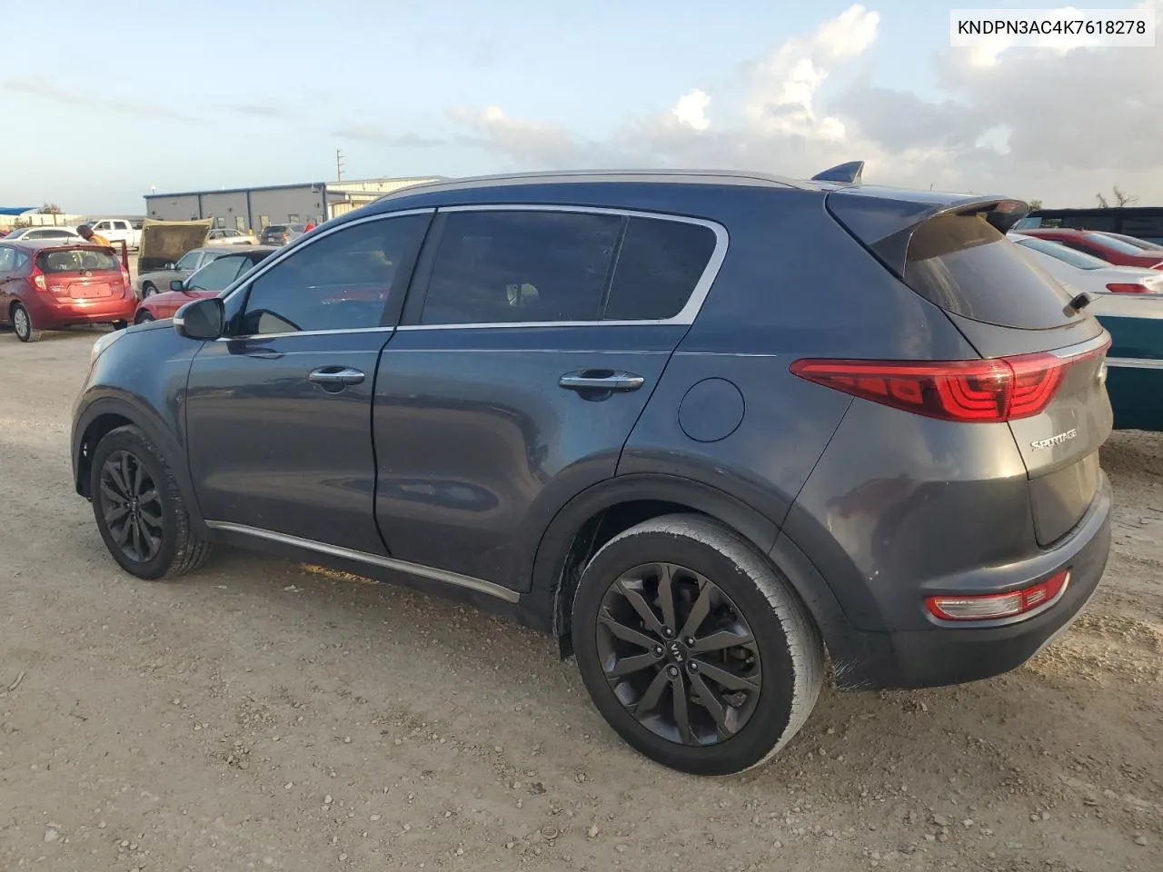 2019 Kia Sportage Ex VIN: KNDPN3AC4K7618278 Lot: 76664134