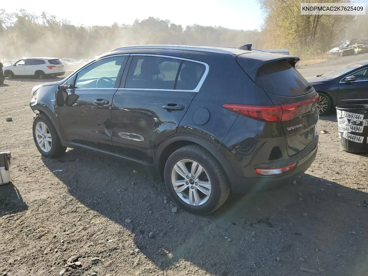 2019 Kia Sportage Lx VIN: KNDPMCAC2K7625409 Lot: 76721414