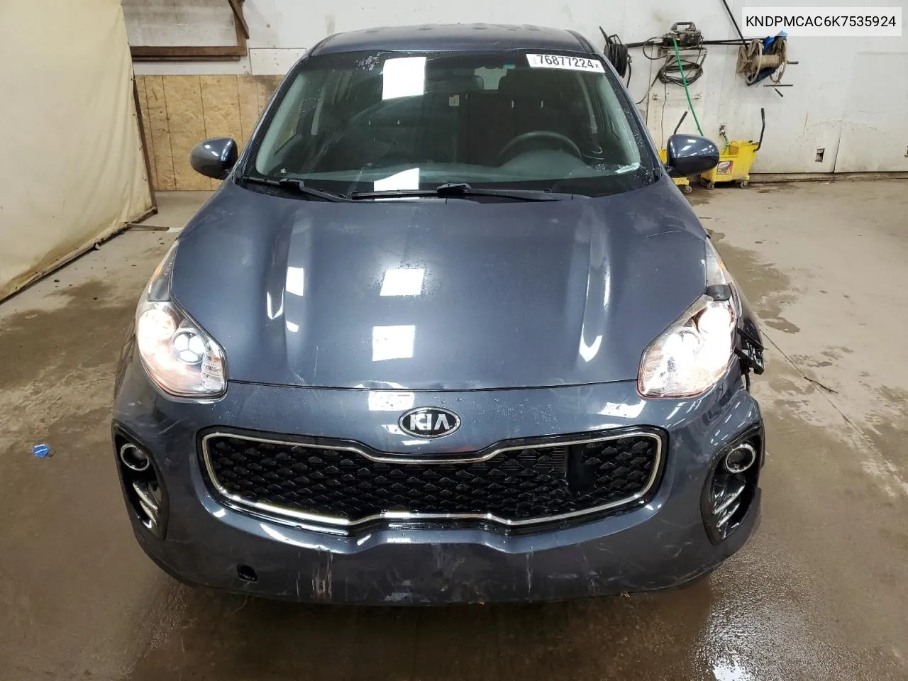 2019 Kia Sportage Lx VIN: KNDPMCAC6K7535924 Lot: 76877224