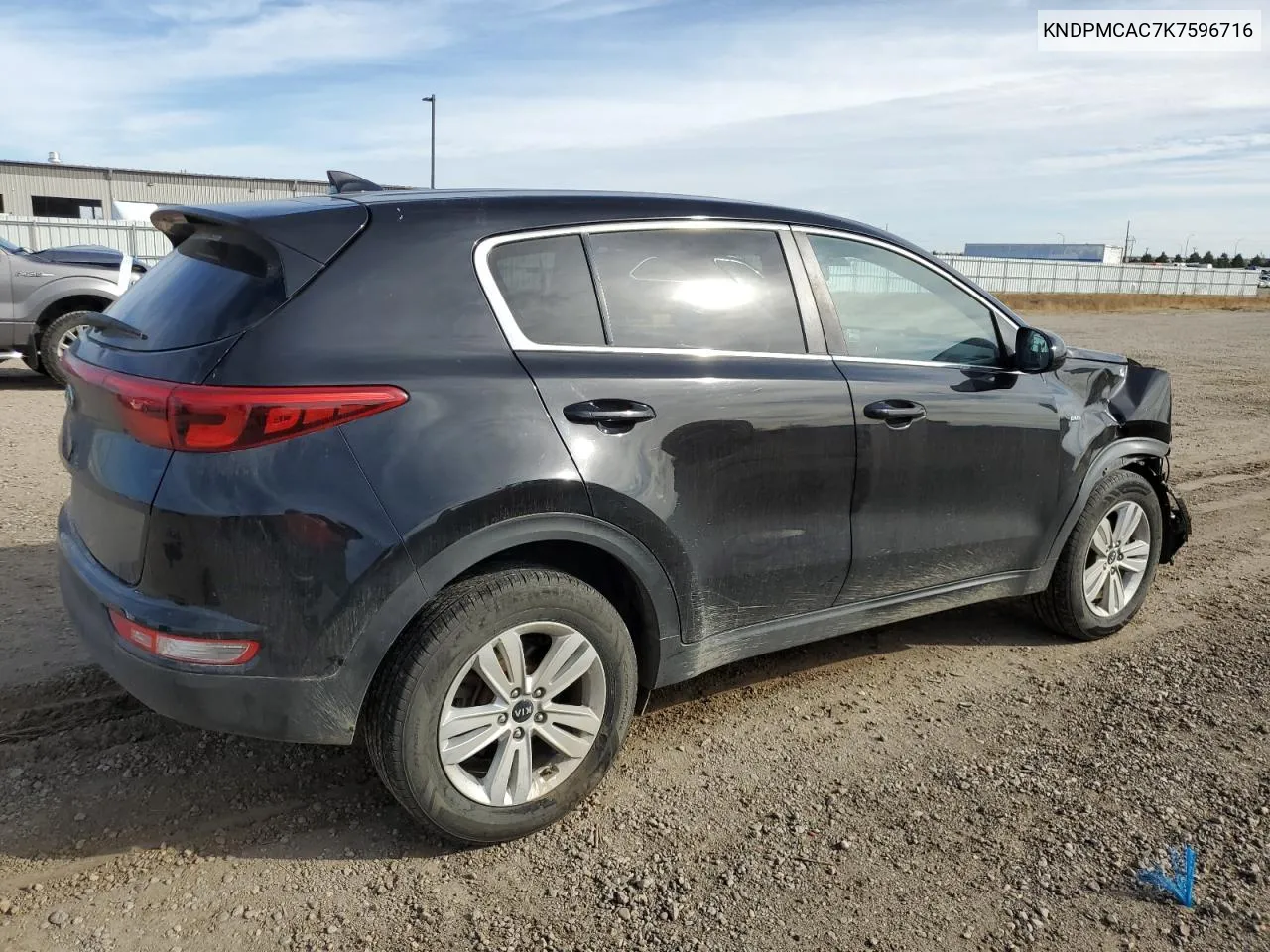 2019 Kia Sportage Lx VIN: KNDPMCAC7K7596716 Lot: 76921054