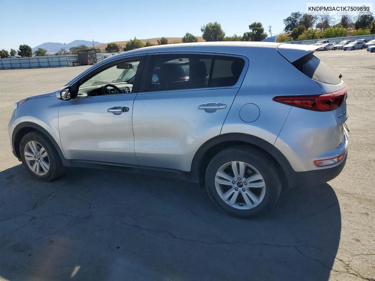 2019 Kia Sportage Lx VIN: KNDPM3AC1K7509893 Lot: 76949464