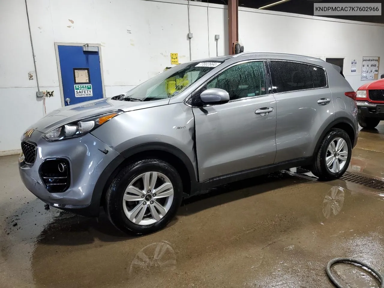 2019 Kia Sportage Lx VIN: KNDPMCAC7K7602966 Lot: 77002664