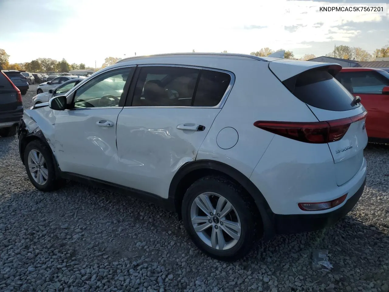 2019 Kia Sportage Lx VIN: KNDPMCAC5K7567201 Lot: 77303424