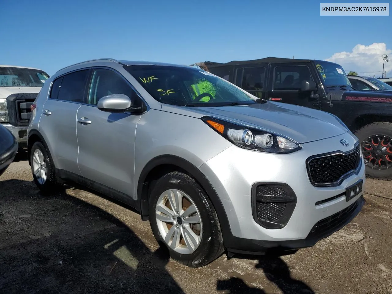 2019 Kia Sportage Lx VIN: KNDPM3AC2K7615978 Lot: 77377704