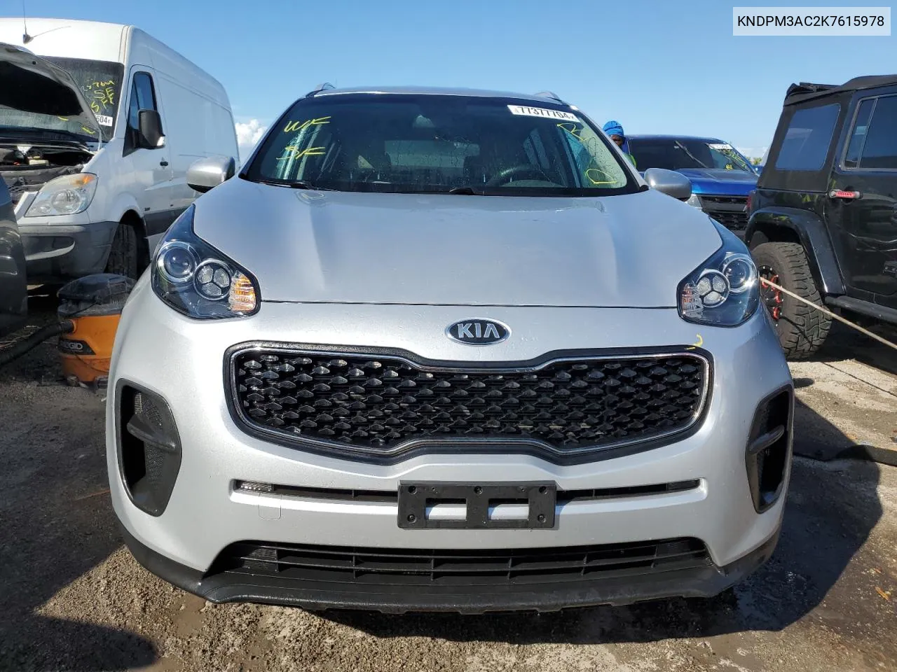 2019 Kia Sportage Lx VIN: KNDPM3AC2K7615978 Lot: 77377704