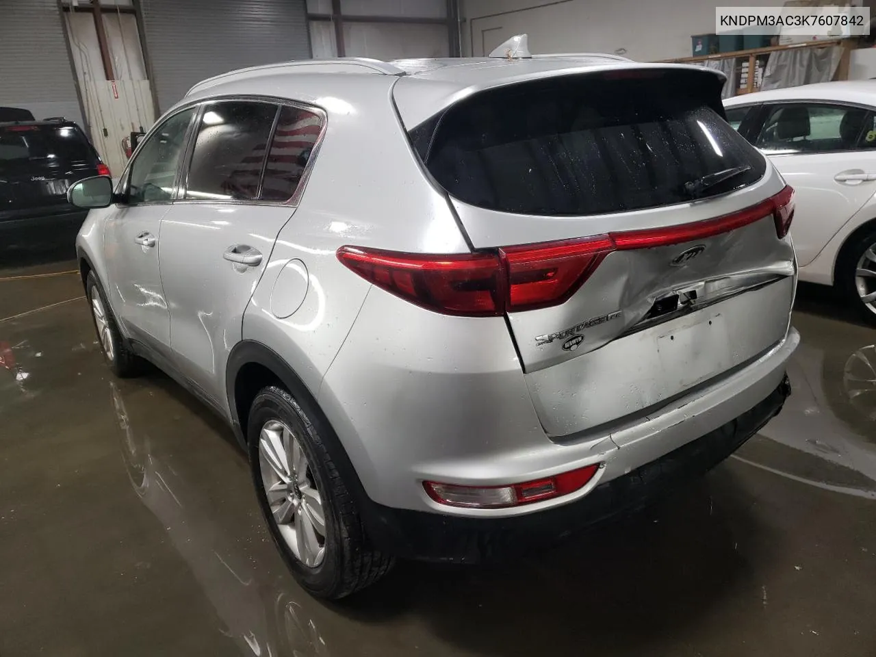 2019 Kia Sportage Lx VIN: KNDPM3AC3K7607842 Lot: 77888754