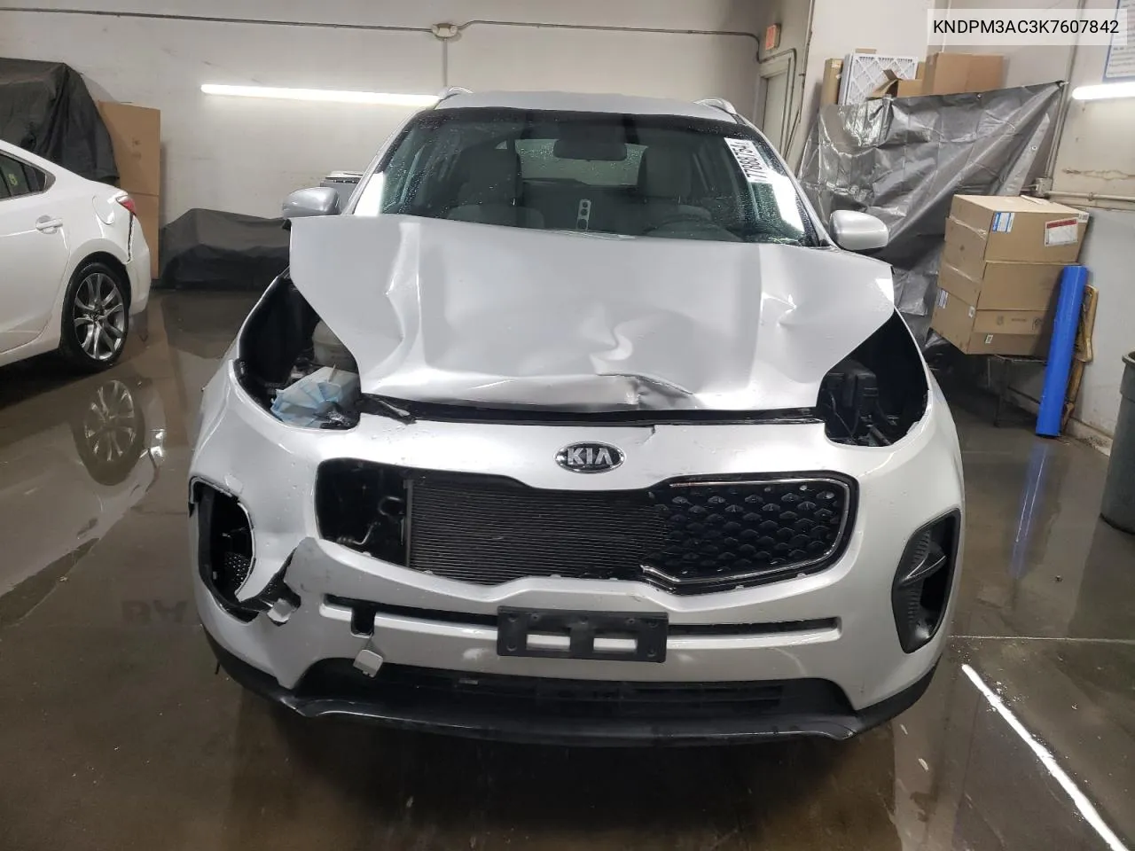 2019 Kia Sportage Lx VIN: KNDPM3AC3K7607842 Lot: 77888754