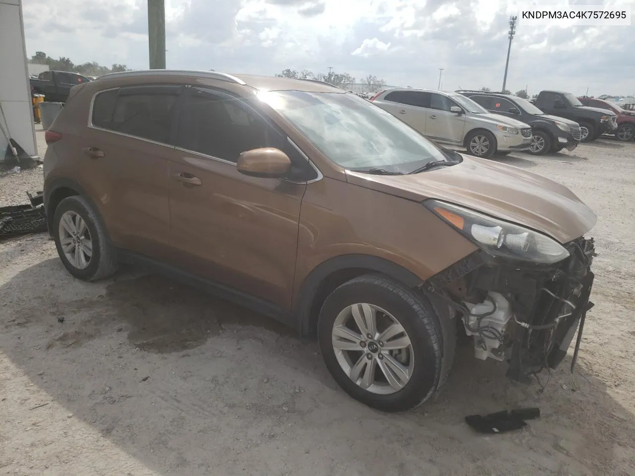 2019 Kia Sportage Lx VIN: KNDPM3AC4K7572695 Lot: 78224304