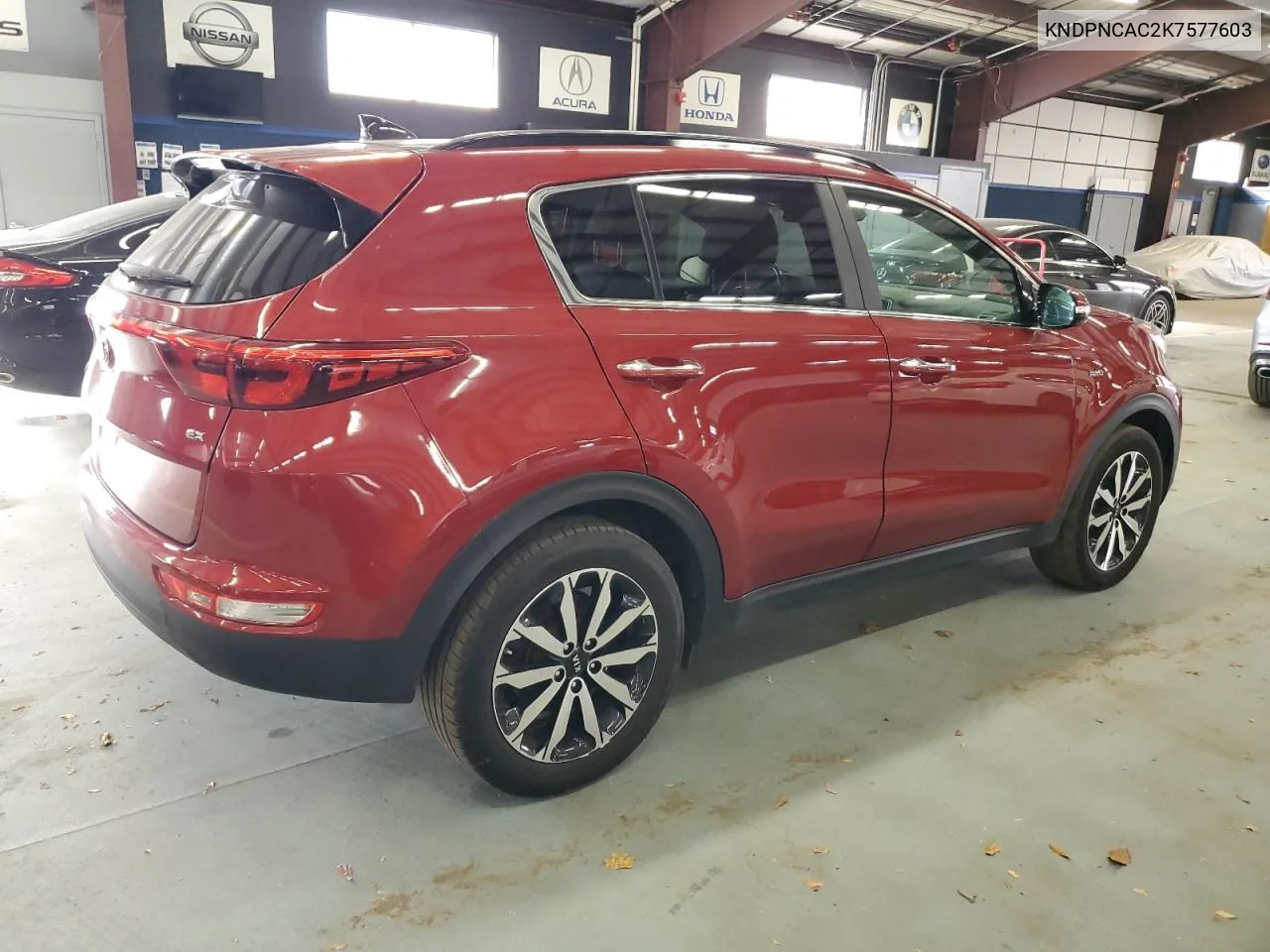 2019 Kia Sportage Ex VIN: KNDPNCAC2K7577603 Lot: 78418714