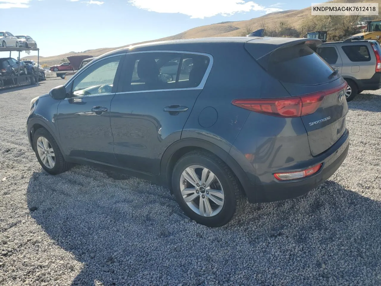 2019 Kia Sportage Lx VIN: KNDPM3AC4K7612418 Lot: 79069524