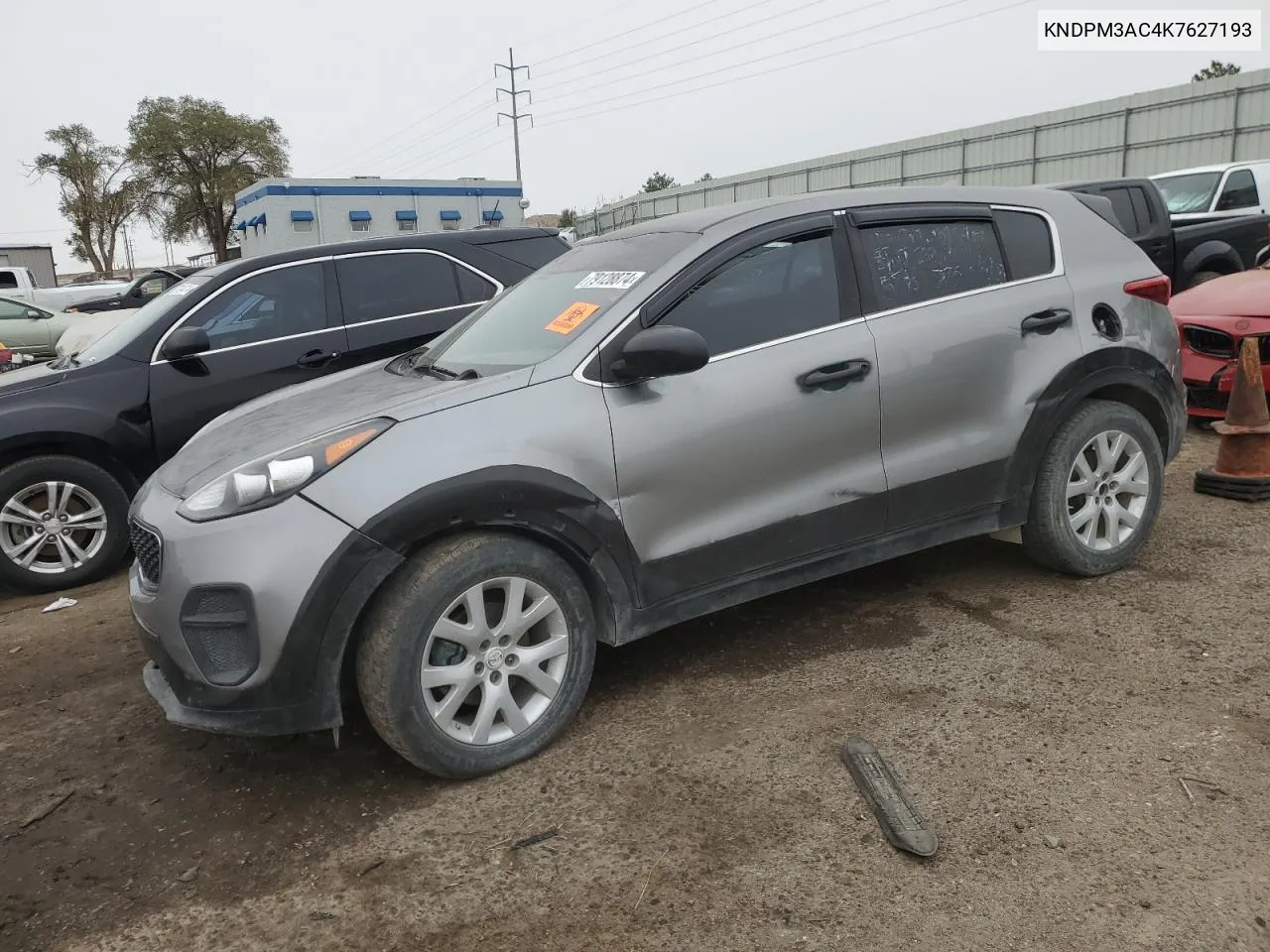 2019 Kia Sportage Lx VIN: KNDPM3AC4K7627193 Lot: 79128874