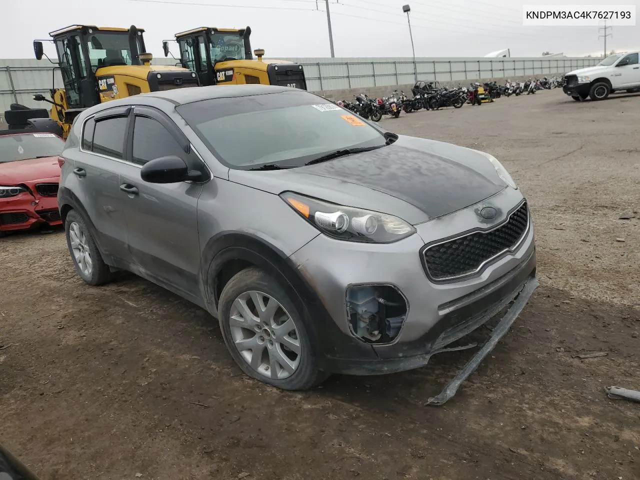 2019 Kia Sportage Lx VIN: KNDPM3AC4K7627193 Lot: 79128874