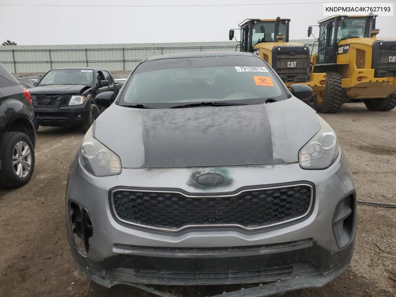 2019 Kia Sportage Lx VIN: KNDPM3AC4K7627193 Lot: 79128874