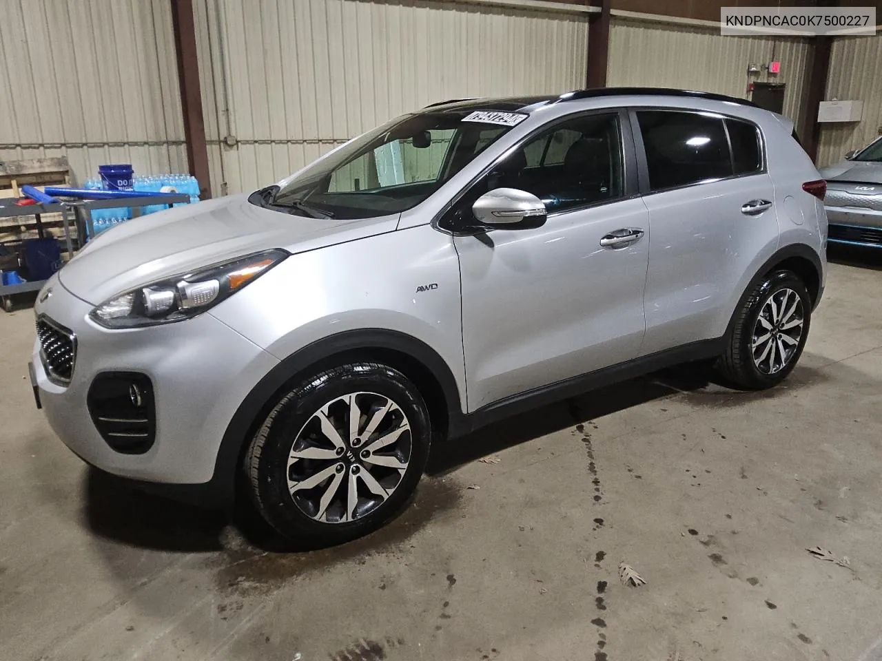 2019 Kia Sportage Ex VIN: KNDPNCAC0K7500227 Lot: 79437294