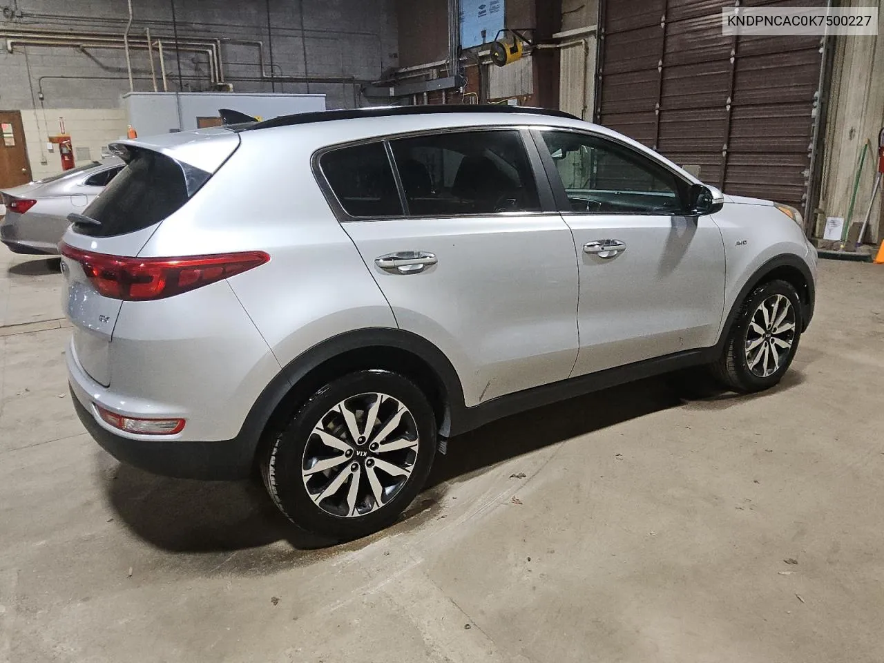 2019 Kia Sportage Ex VIN: KNDPNCAC0K7500227 Lot: 79437294