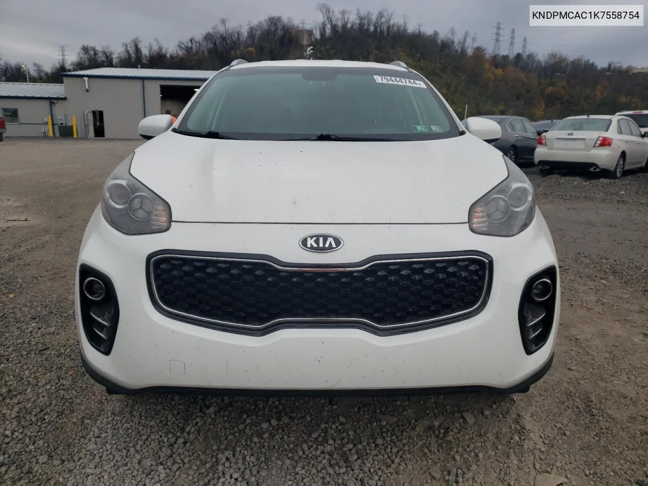 2019 Kia Sportage Lx VIN: KNDPMCAC1K7558754 Lot: 79444744