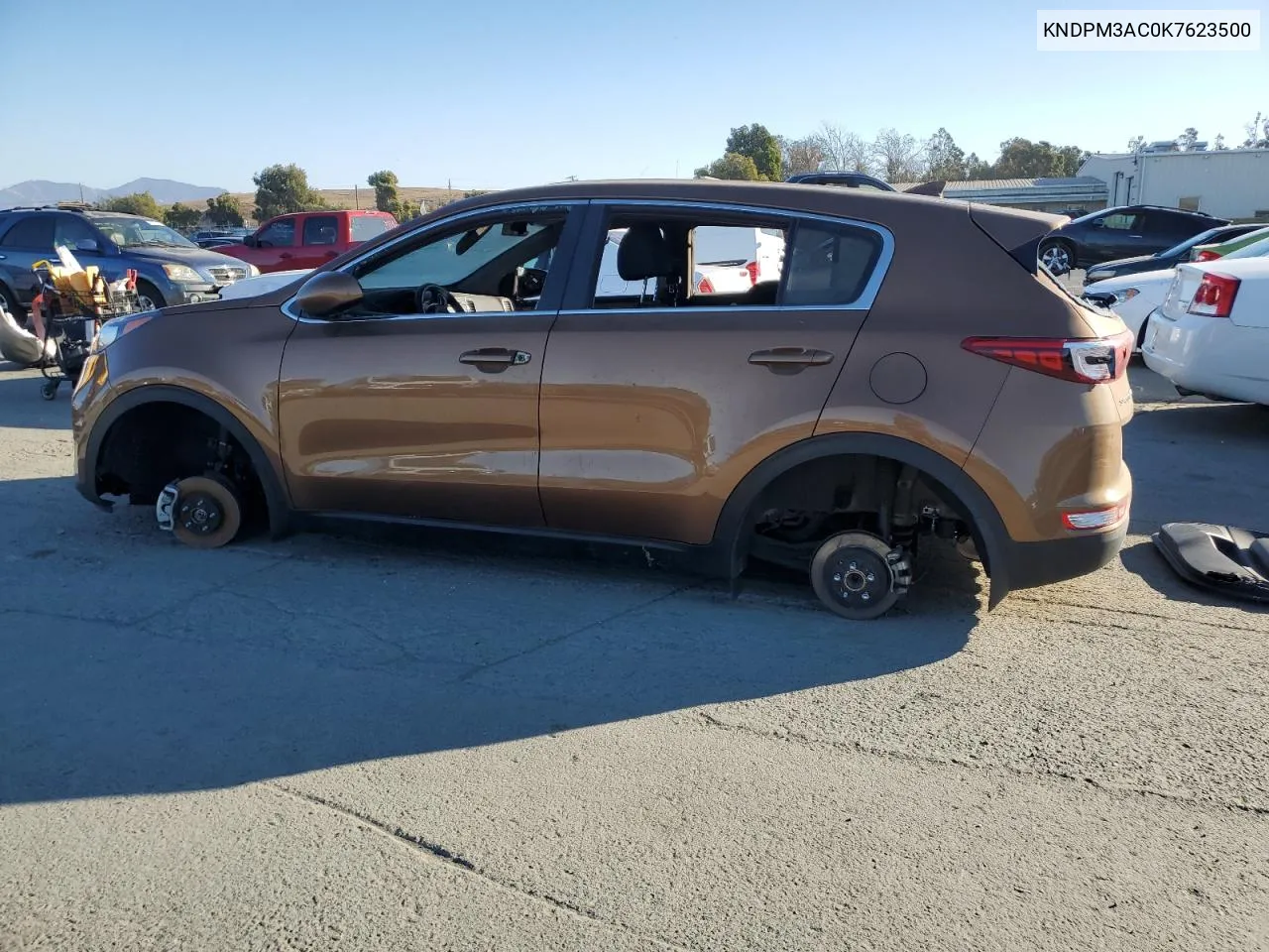 2019 Kia Sportage Lx VIN: KNDPM3AC0K7623500 Lot: 79735624