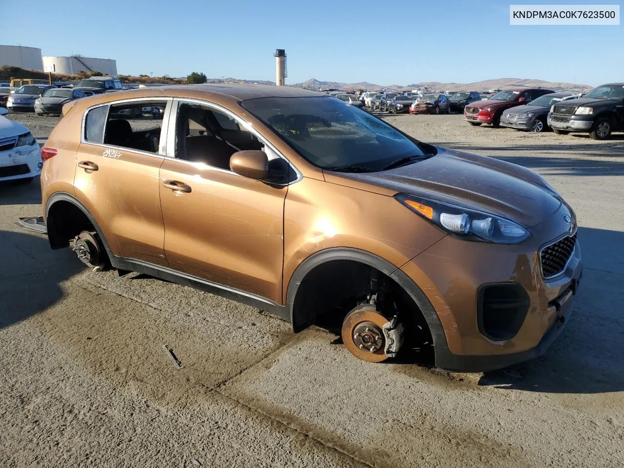 2019 Kia Sportage Lx VIN: KNDPM3AC0K7623500 Lot: 79735624