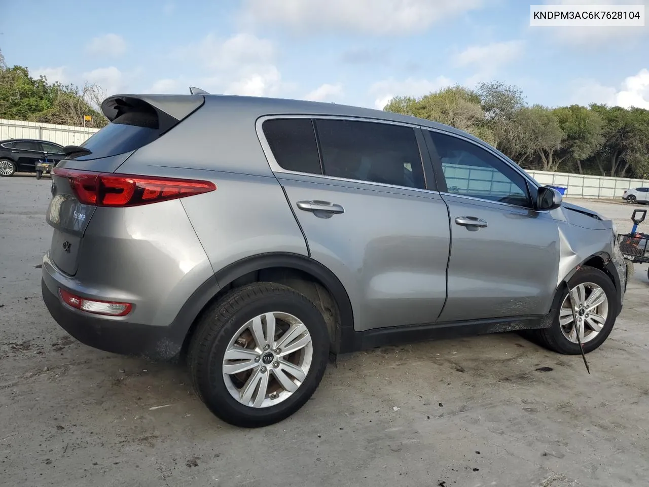 2019 Kia Sportage Lx VIN: KNDPM3AC6K7628104 Lot: 79744494