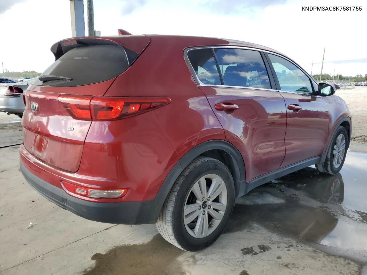 2019 Kia Sportage Lx VIN: KNDPM3AC8K7581755 Lot: 80074194