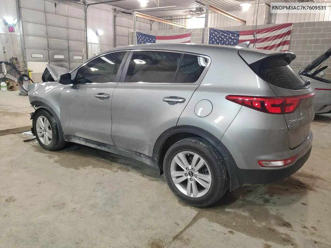 2019 Kia Sportage Lx VIN: KNDPM3AC7K7609531 Lot: 80582174