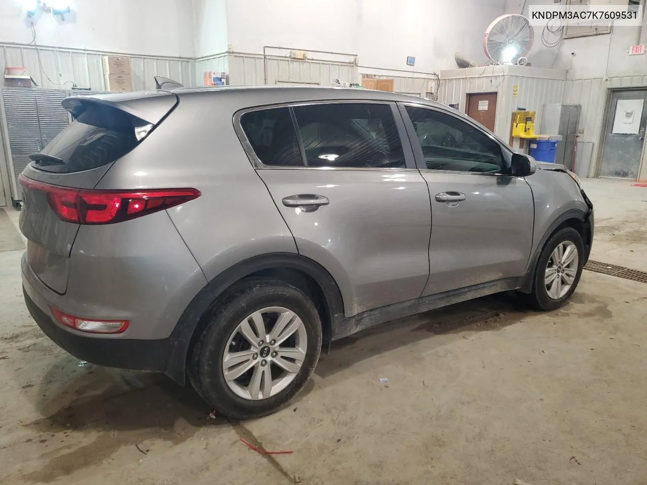 2019 Kia Sportage Lx VIN: KNDPM3AC7K7609531 Lot: 80582174