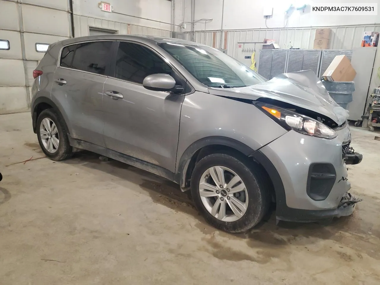 2019 Kia Sportage Lx VIN: KNDPM3AC7K7609531 Lot: 80582174