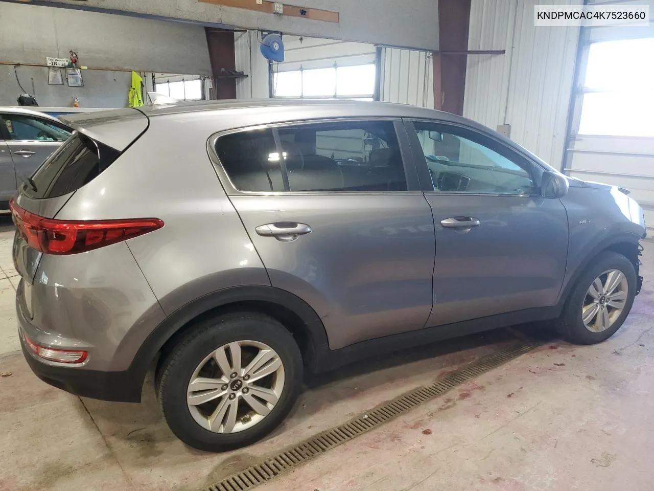 2019 Kia Sportage Lx VIN: KNDPMCAC4K7523660 Lot: 80742414