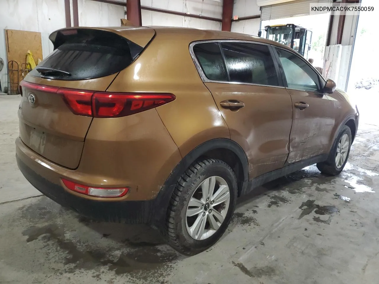 2019 Kia Sportage Lx VIN: KNDPMCAC9K7550059 Lot: 80984314