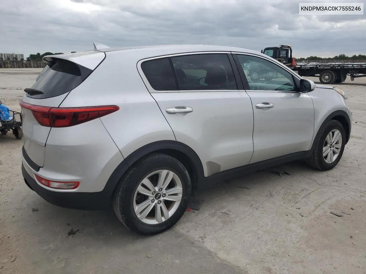 2019 Kia Sportage Lx VIN: KNDPM3AC0K7555246 Lot: 81237214