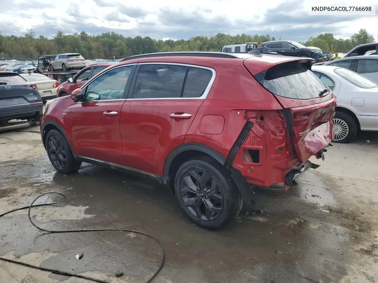 2020 Kia Sportage S VIN: KNDP6CAC0L7766698 Lot: 47932464