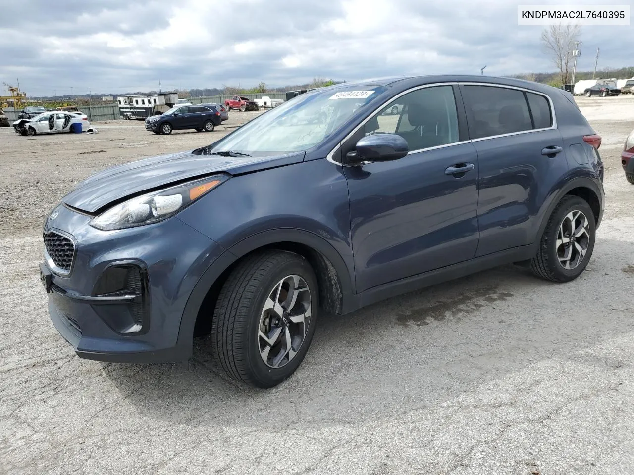 2020 Kia Sportage Lx VIN: KNDPM3AC2L7640395 Lot: 49494124