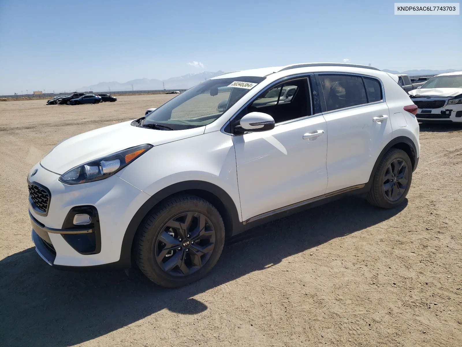 2020 Kia Sportage S VIN: KNDP63AC6L7743703 Lot: 50346364