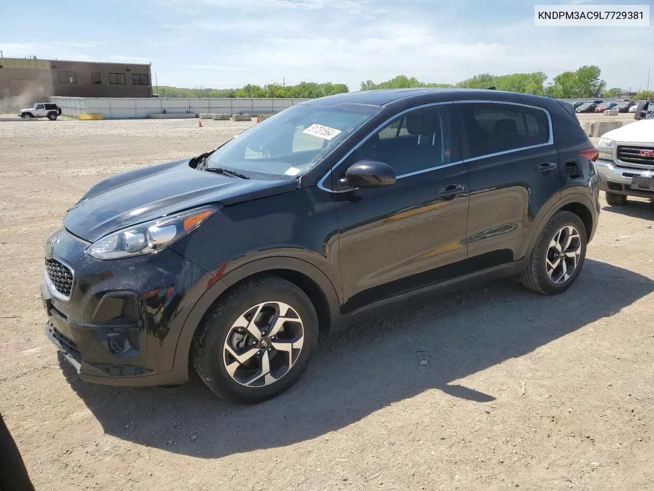 2020 Kia Sportage Lx VIN: KNDPM3AC9L7729381 Lot: 51781564