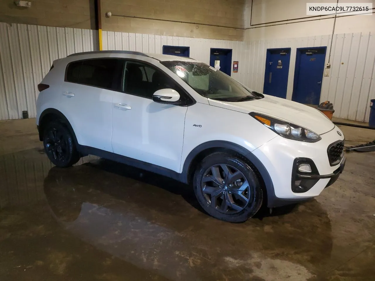 2020 Kia Sportage S VIN: KNDP6CAC9L7732615 Lot: 51796624