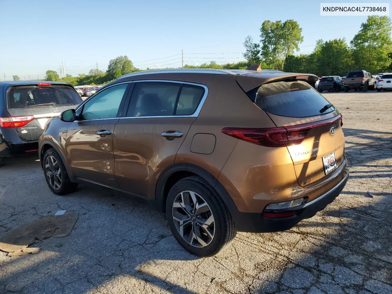 KNDPNCAC4L7738468 2020 Kia Sportage Ex