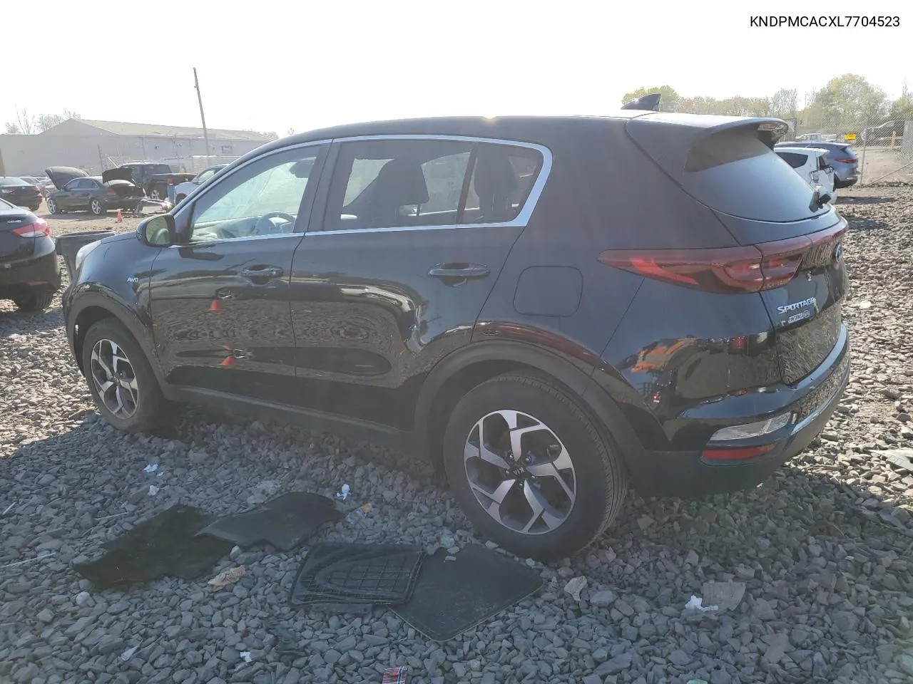 2020 Kia Sportage Lx VIN: KNDPMCACXL7704523 Lot: 52539394