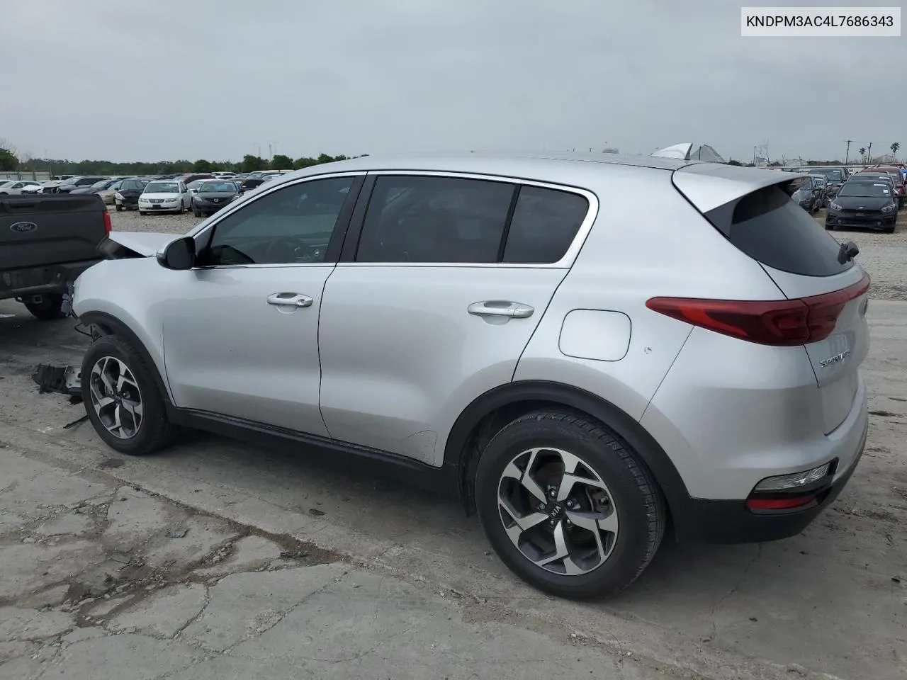 2020 Kia Sportage Lx VIN: KNDPM3AC4L7686343 Lot: 53469954