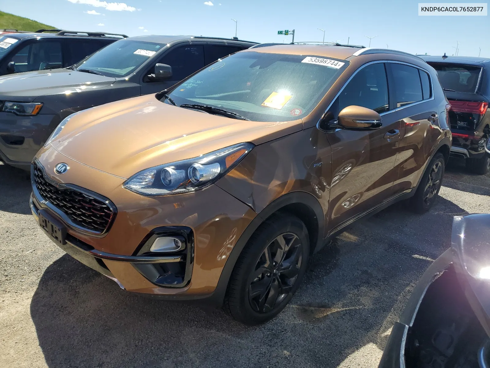 KNDP6CAC0L7652877 2020 Kia Sportage S