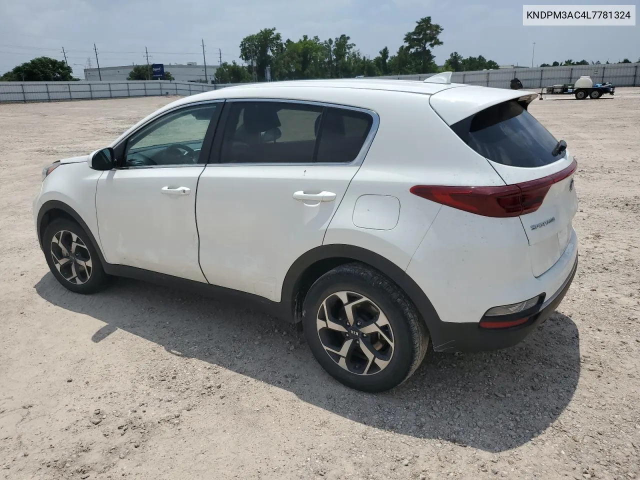 2020 Kia Sportage Lx VIN: KNDPM3AC4L7781324 Lot: 55852424