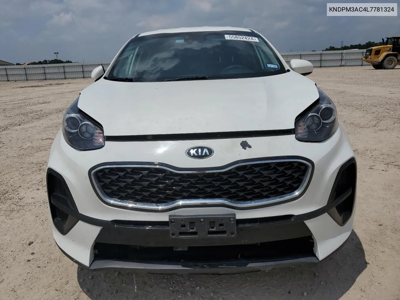 2020 Kia Sportage Lx VIN: KNDPM3AC4L7781324 Lot: 55852424