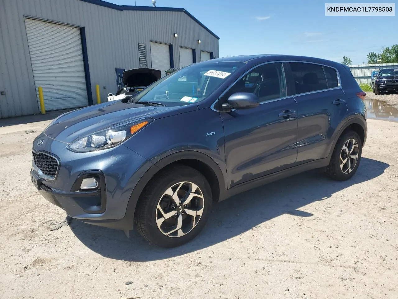 KNDPMCAC1L7798503 2020 Kia Sportage Lx