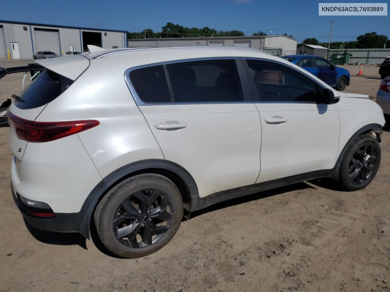 2020 Kia Sportage S VIN: KNDP63AC3L7693889 Lot: 56387124