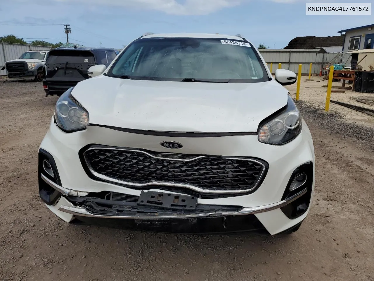 2020 Kia Sportage Ex VIN: KNDPNCAC4L7761572 Lot: 56435744