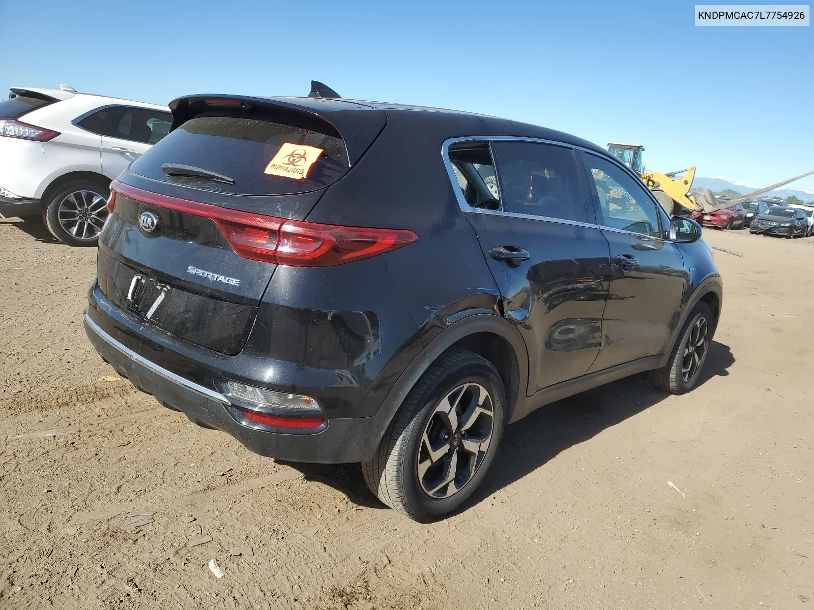 2020 Kia Sportage Lx VIN: KNDPMCAC7L7754926 Lot: 57782724