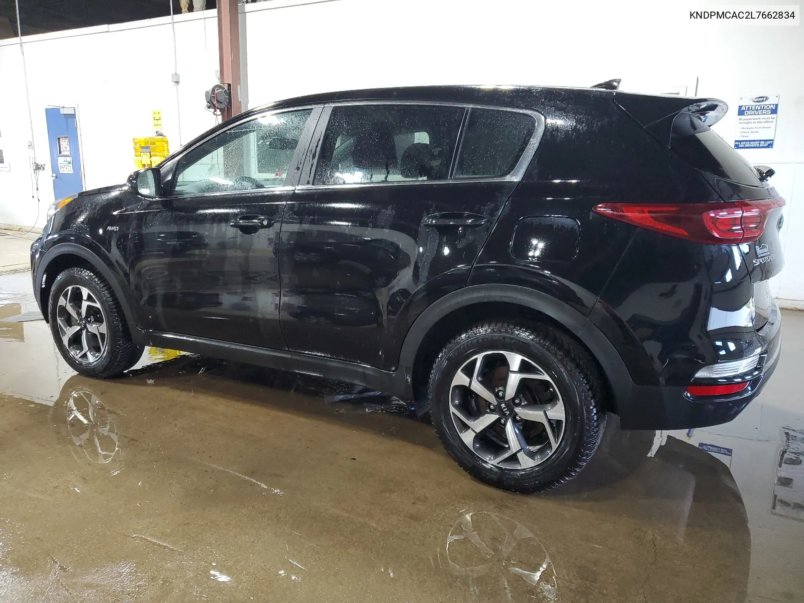 2020 Kia Sportage Lx VIN: KNDPMCAC2L7662834 Lot: 57896874